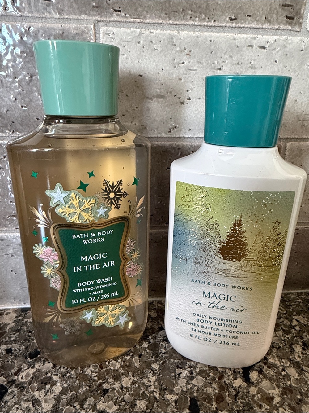 Bath & Body Works Magic in the Air Body Wash & Lotion